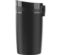 Sigg Miracle Black Touch Taza térmica (0.27 L), termo para café aislante y sin sustancias nocivas, vaso térmico y hermético de acero inoxidable
