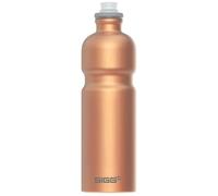 SIGG Move MyPlanet™ Copper Botella cantimplora (0.75 L), botella hermética neutral para el clima, botella para bicicleta ligera fabricada en Suiza