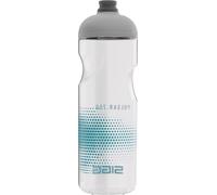 Sigg Pulsar Transparente Botella para bicicleta (0.75 L), bidón de ciclismo ultraligero sin BPA, botella hermética para ciclistas de polipropileno con cierre SureSnap®