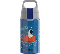 Sigg Shield One Cantimplora infantil (0.5 L), botella de acero inoxidable con tapón hermético, botella para niños para usar con una mano