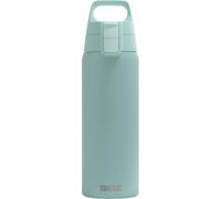 Sigg Shield One Glacier Botella reutilizable (0.75 L), botella hermética sin sustancias nocivas, botella de acero inoxidable duradera con cierre ONE Top
