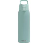 Sigg Shield One Glacier Botella reutilizable (1.0 L), botella hermética sin sustancias nocivas, botella de acero inoxidable duradera con cierre ONE Top