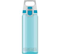 SIGG Botella de agua Total Color Aqua – Hermética, ligera y resistente, Tritán – 0,6 L