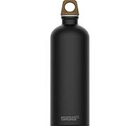 SIGG Traveller MyPlanet Direction Plain Botella cantimplora (1.0 L), botella hermética neutral para el clima, botella de aluminio ligera fabricada en Suiza