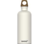 SIGG Traveller MyPlanet Forward Plain Botella cantimplora (0.6 L), botella hermética neutral para el clima, botella de aluminio ligera fabricada en Suiza