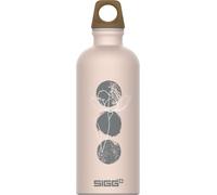 SIGG Traveller MyPlanet Journey Botella cantimplora (0.6 L), botella hermética neutral para el clima, botella de aluminio ligera fabricada en Suiza