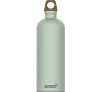 SIGG Traveller MyPlanet Repeat Plain Botella cantimplora (1.0 L), botella hermética neutral para el clima, botella de aluminio ligera fabricada en Suiza