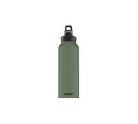 Sigg - Botella de aluminio - Traveller - Certificación Clima Neutral - Apta para bebidas carbonatadas - A prueba de fugas - Ligera como una pluma - Sin BPA - 0,6L / 1L /1,5L