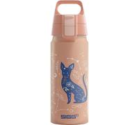 Sigg WMB ONE My Universe Cantimplora infantil (0.6 L), cantimplora hermética sin sustancias nocivas, botella de aluminio ligera fabricada en Suiza