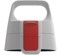 SIGG WMB One Top 2 - Botella de repuesto con cierre a prueba de fugas, color gris y rojo
