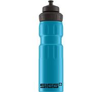 SIGG WMB Sports Blue Touch Cantimplora deportiva (0.75 L), botella metálica hermética sin sustancias nocivas, botella de aluminio ligera