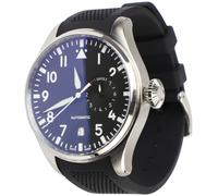 Sight Focus Correa de goma de 22 mm con extremo curvado para relojes IWC Big Pilot Watch Cronógrafo Series Pilot Watch Series de 46 mm