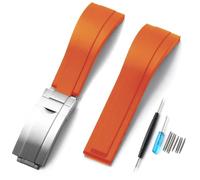 Sight Focus Correa de reloj de goma de 20 mm, 21 mm, 22 mm, para Rolex Cosmograph Daytona, Submariner, Yacht-Master, GMT-Master, Sea Dweller, Sky Dweller, Air-King, Datejust, Day-Date, Explorer,