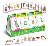 Sight Word Flash Cards, Preschool Sight Cards Spelling, Reading Blocks Phonics Flash, Cards Learning Writing Reading, Phonics Talking Flash Cards, Easy To Use, Portable for Toys for Kids