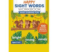 Sight Words Activity Book for Kids: 100 Essential Sight Words | Trace, Write & Read | K-2 Workbook for Ages 5-8