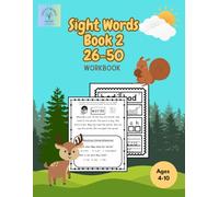 Sight Words Book 2, 26-50 Workbook
