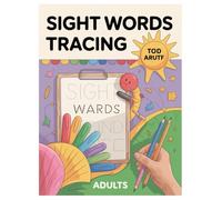 Sight Words Coloring Book: 100 Pages for Adult Relaxation: Mindful Coloring for Adults with Sight Words to Learn