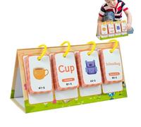 Sight Words Flash Cards - Educational Word Builder Game for Early Learning, Interactive Preschool Study Set with Sensory Homeschool Supplies for Kids, Colorful Cardboard Material, 2.48in