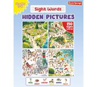 Sight Words Hidden Pictures (Grades 3-4): Full Color Search and Find Puzzles with 300 Sight Word Items to Find! (BrainLounge)
