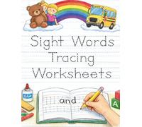 Sight Words Tracing Workbook: Handwriting Practice for Preschool, Pre-K & Kindergarten | Learn to Write High-Frequency Words with Dotted Lines