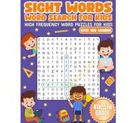 Sight Words Word Search For Kids: High Frequency Word Puzzles For Kids, 10th 100 Words | For 4th and 5th Grade | Fun Reading and Learning | 75 Puzzles ... Free Time (Sight Words Wordsearches For Kids)