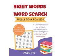 sight words word search puzzle book for kids: High Frequency Sight Words Activity Book for Pre-K to 2st Grade