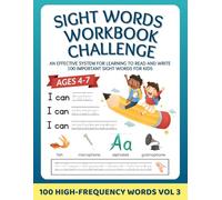 Sight Words Workbook Challenge: 100 High-Frequency Words - Vol 3