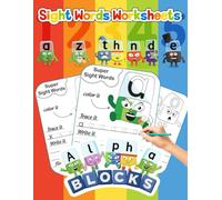 Sight Words Worksheets: Trace Letters Of The Alpha'bet and Sight Words, Coloring Cute Letters.