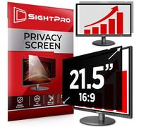 SightPro Filtro de pantalla de privacidad de computadora 16:9 de 21.5 pulgadas para monitor, escudo de privacidad y protector antirreflejos