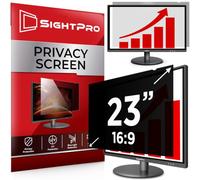 SightPro Filtro de pantalla de privacidad de computadora 16:9 de 23 pulgadas para monitor - Escudo de privacidad y protector antirreflejos