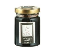 SIGI Azienda Agricola Jalea de Ribes Rojo | Sin colorantes, conservantes, aditivos químicos | 100% artesanal y natural | Hecho a mano, fabricado en Italia | Tarro de 110 g.