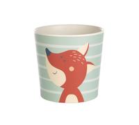 Sigikid 25359 Taza infantil zorro rPET 4 amigos recomendada para niños a partir de 2 años sostenible, resistente y duradera