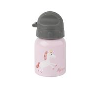 Sigikid 25375 Botella de acero inoxidable con diseño de unicornio, 250 ml, recomendada para niños a partir de 1 año, resistente, a prueba de fugas, resistente a la rotura