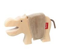 Sigikid 39507 Cudly Wudly - Figura de Madera de hipopótamo