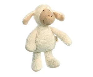 Sigikid 39523 Green - Peluche de Oveja/Blanco, 11 x 10 x 27 cm