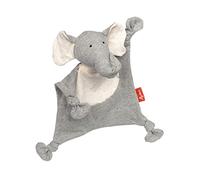 Sigikid 39808 - Pañuelo para bebé (26 cm), diseño de Elefante, Color Gris