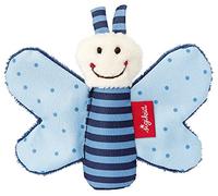 sigikid 41180 - Sonajero con sonajero, diseño de mariposa, color azul