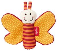 sigikid 41181 - Sonajero con diseño de mariposa, color naranja