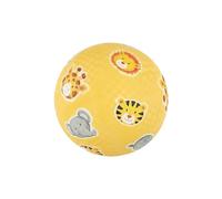 Sigikid 42409 Pelota de Caucho Zoo PlayQ Juguetes para niños y niñas recomendados a Partir de 1 año Amarillo