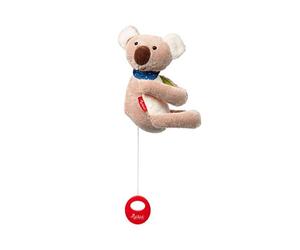 Sigikid 42416 Koala Music - Reloj de música Colgante para niñas y niños, Juguete Recomendado Desde el Nacimiento, Color Gris