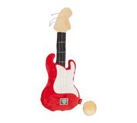 SIGIKID 42636 Sonajero Guitarra Play & Cool Juguetes para niños y niñas recomendados Desde el Nacimiento Rojo/Multicolor