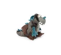 Sigikid 42807 Middle Age BeastsTown Dragón para niñas, niños y Adultos, Juguete de Peluche Recomendado a Partir de 3 años, Color Gris petróleo/dragón