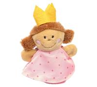 SIGIKID 43006 Muñeca de Dedo Princesa, Muñeco de Peluche para Poner en los Dedos, Juego de rol, Contar Historias, Jugar, para niños a Partir de 6 Meses, Princesa/Rosa, 10 cm