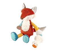 Sigikid Juguete de peluche 43223 para bebé Zorro azul/amarillo/rojo