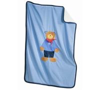 sigikid 47815 - Manta (100 x 140 cm), diseño de oso de bombas