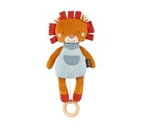 SIGIKID Caja de música con melodía personalizable, regalo de nacimiento o bautizo para bebés desde el nacimiento, color turquesa/león, talla única, turquesa/león