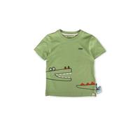 Sigikid Camiseta Happy Holiday de algodón orgánico para niños, verde, 110