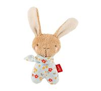 sigikid Conejo de agarre, marrón, Farmhouse Family - Juguete para bebé para agarrar, descubrir y jugar con sonajero, regalo para bebés desde el nacimiento