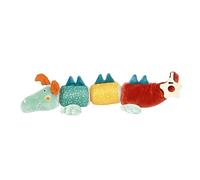 Sigikid- Juguete de bebé, Color Multicolor, Velcro dragón (43228)