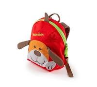Sigikid Mochila con nombre bordado, color rojo, talla única